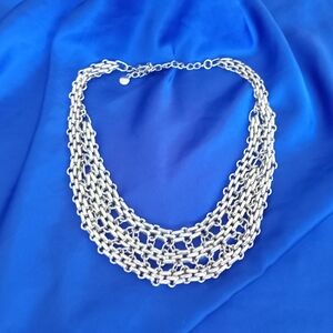 Goth Alternative Grunge Baddie   Stainless Steel Chunky Chain Necklace